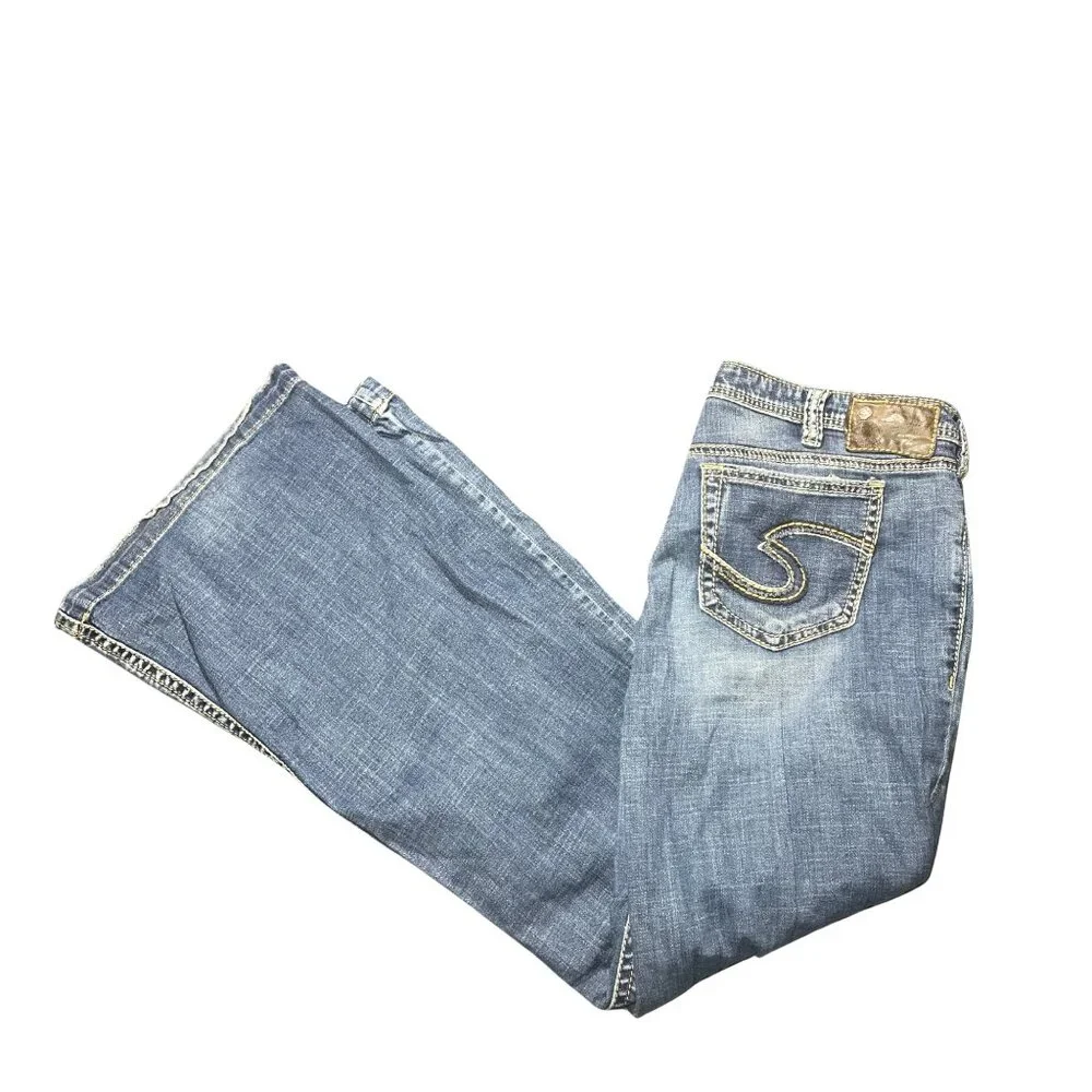Silver Jeans Co. Bootcut – Acid Wash Denim, Size 32x32 - Picture 1 of 5